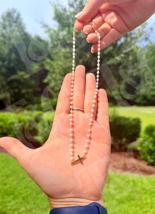 Pearls of Faith Necklace
