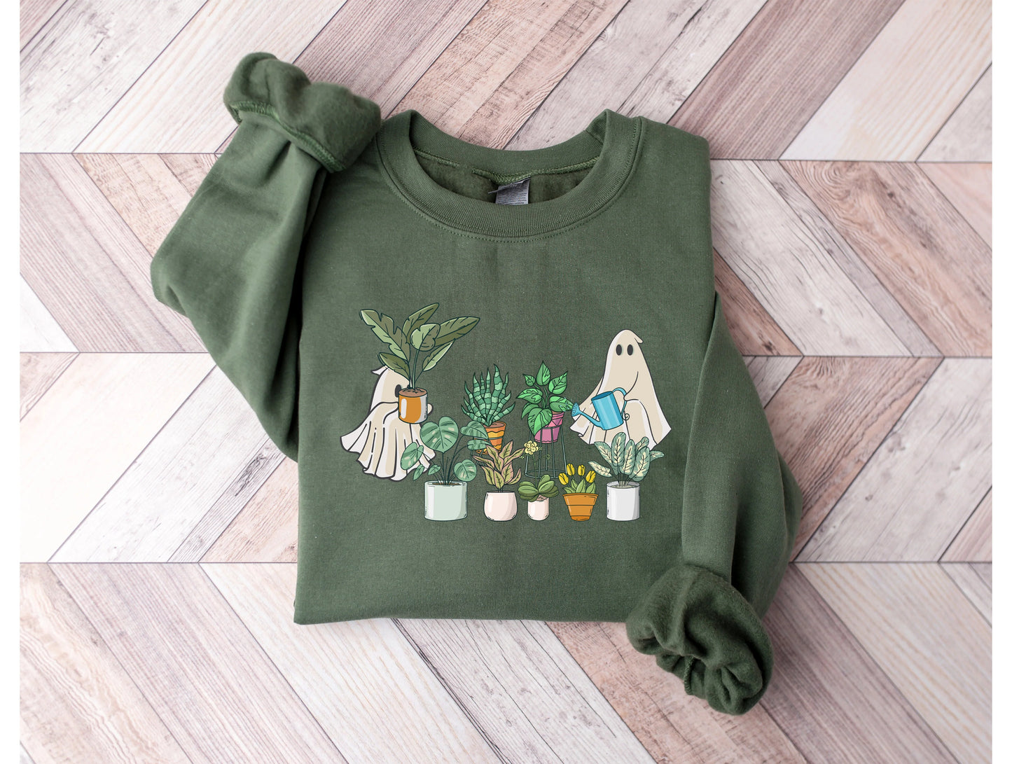 Ghost Plants Graphic Sweatshirt