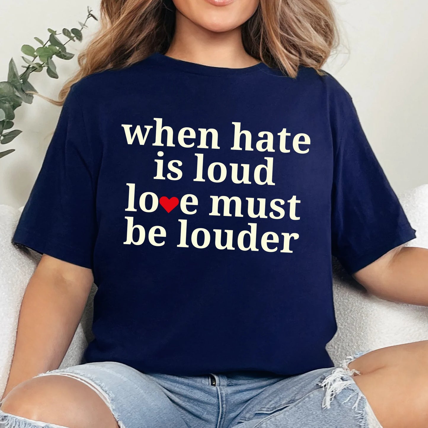 When Hate is Loud Graphic Tee