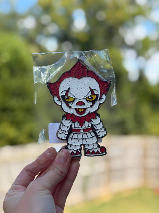 Spooky Clown Car Air Freshie (Pumpkin Pecan Waffle Scent)