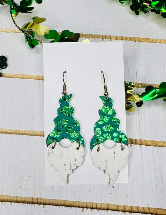 St Patty’s Gnome Earrings