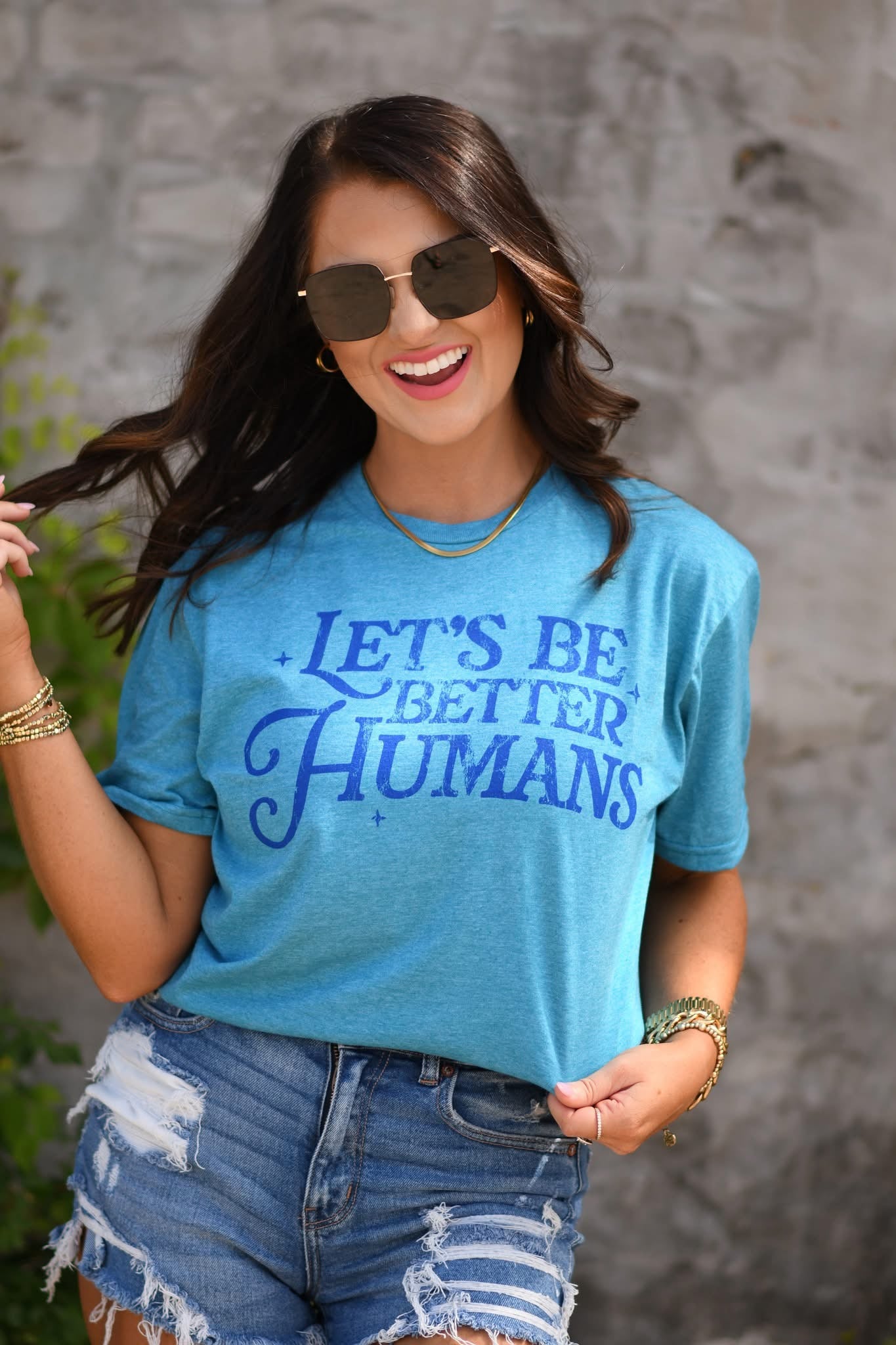 Lets Be Better Humans Graphic Tee