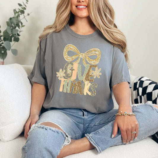 Give Thanks Graphic Tee