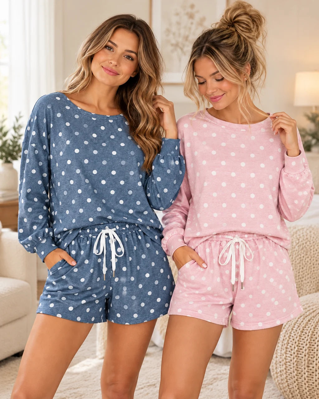 *PREORDER* Polka Dot Loose Short Set