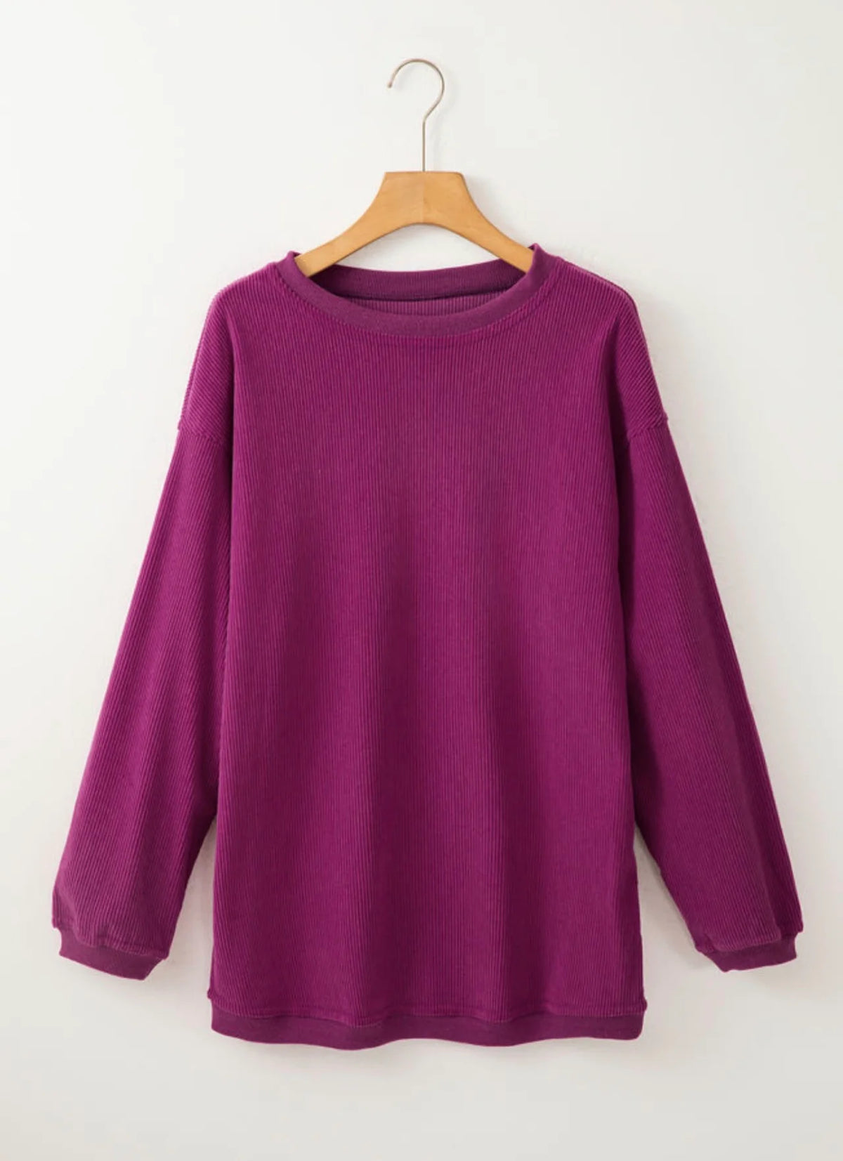 *PREORDER* Ribbed Oversized Sweatshirt