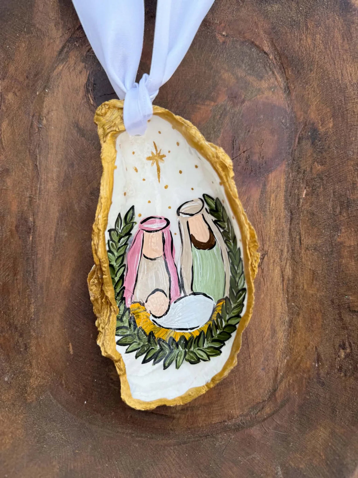 *PREORDER* Handmade Oyster Ornament