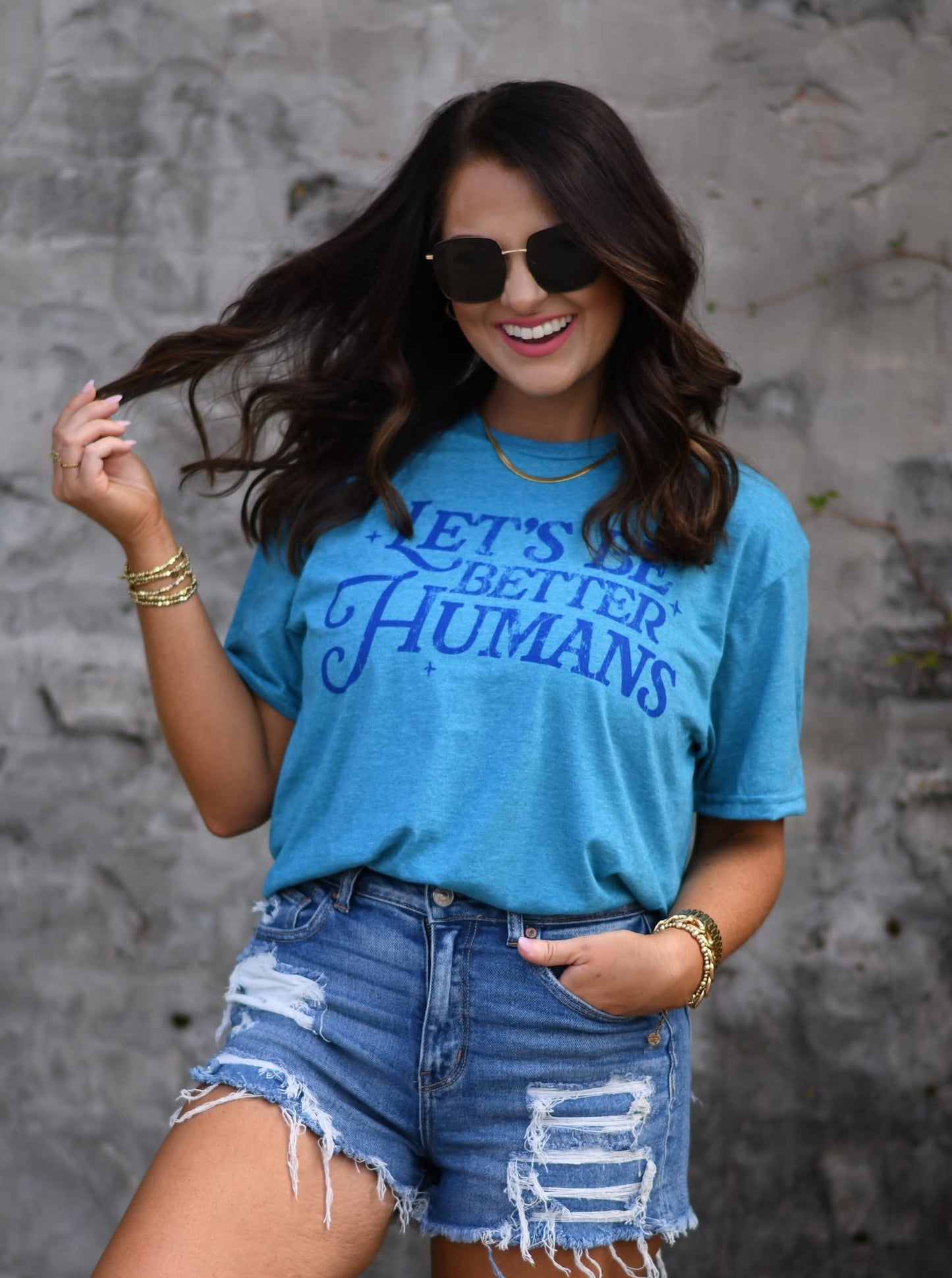 Lets Be Better Humans Graphic Tee