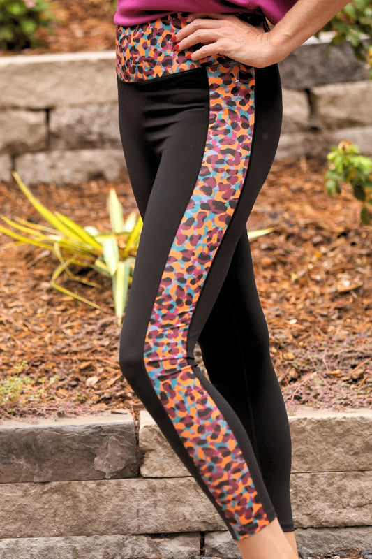 Multicolor Leopard Leggings