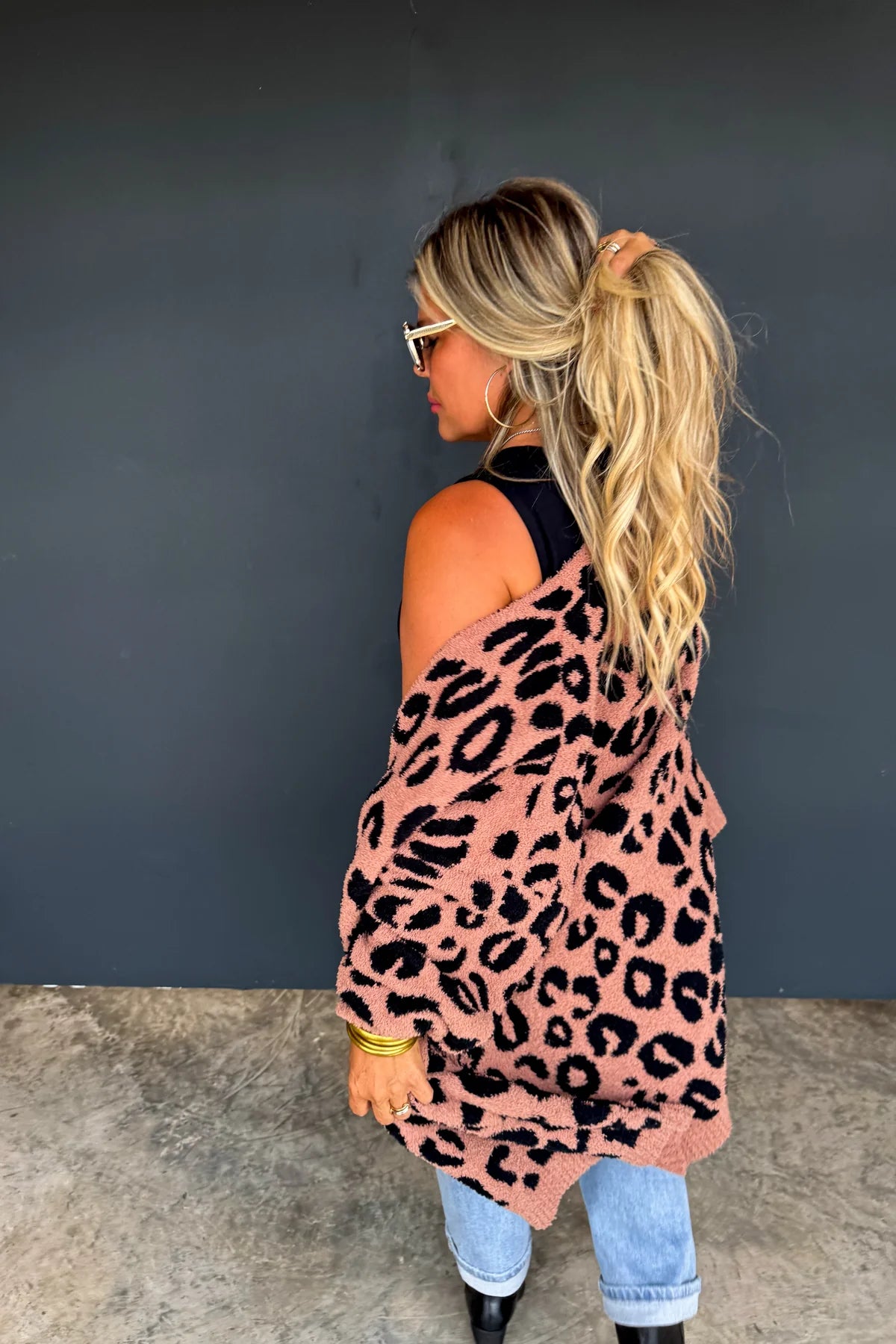 Cheetah Cloud Cardigan