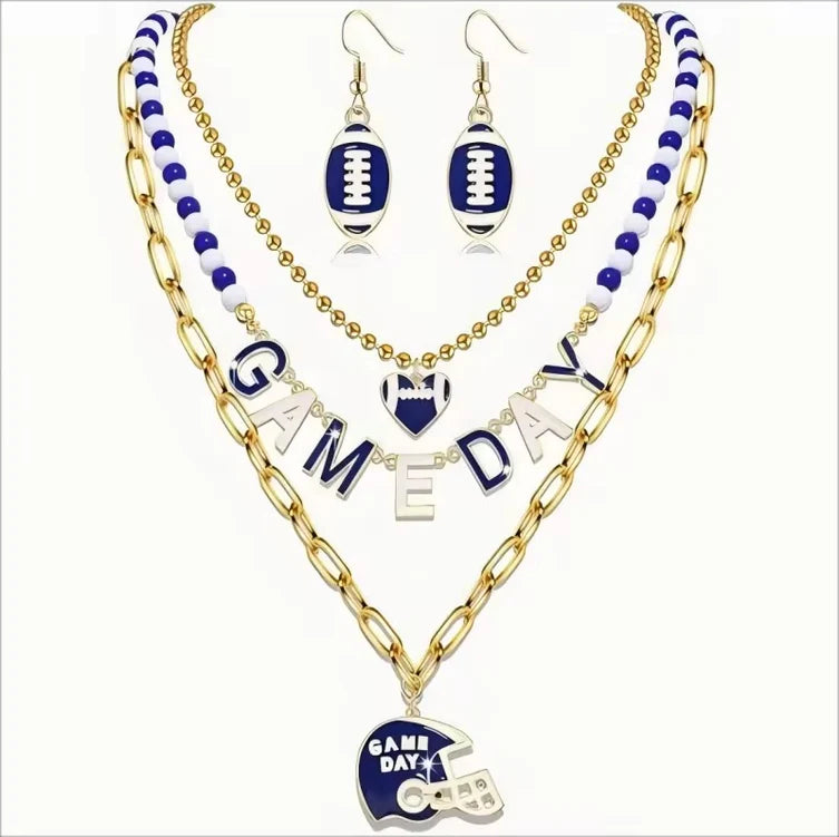 *PREORDER* Game Day Set With Earrings