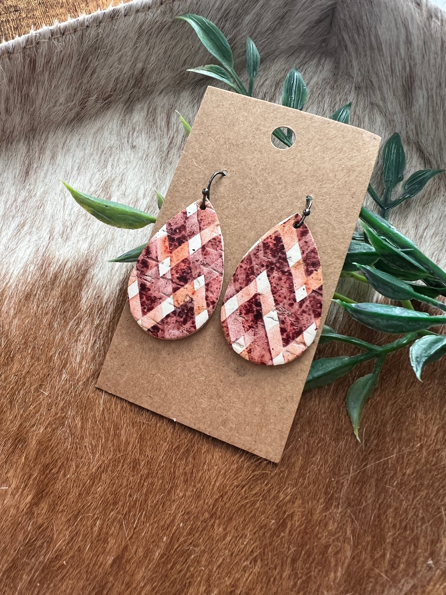 Fall Shade Teardrop Earrings