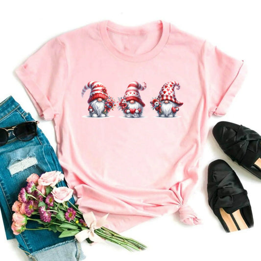 Love Flower Gnomes Graphic Tee