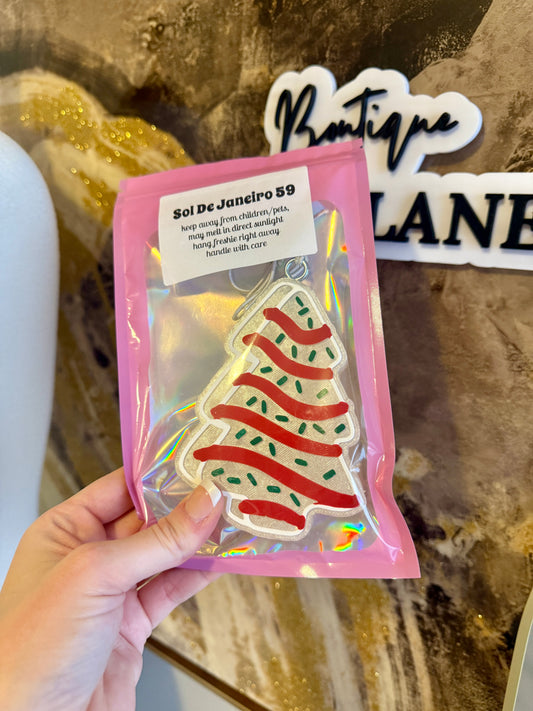 Christmas Tree Air Freshie (SDJ 59 Scent)