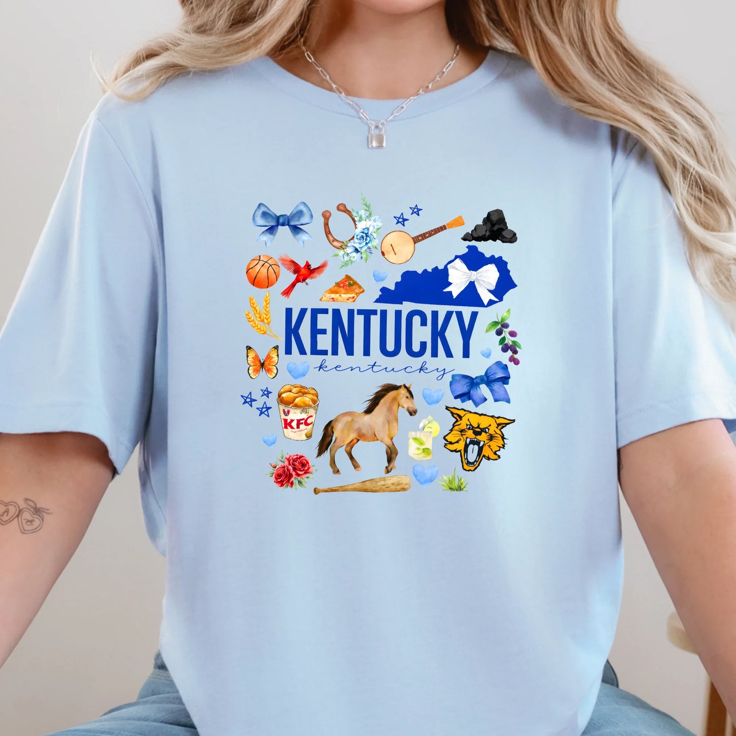 Kentucky Icons Graphic Tee