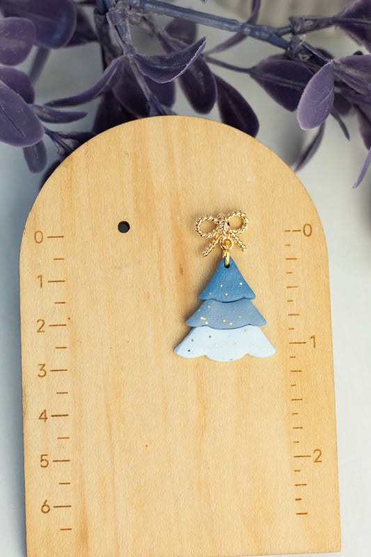 *PREORDER* Blue Ombré Tree Dangle Earrings