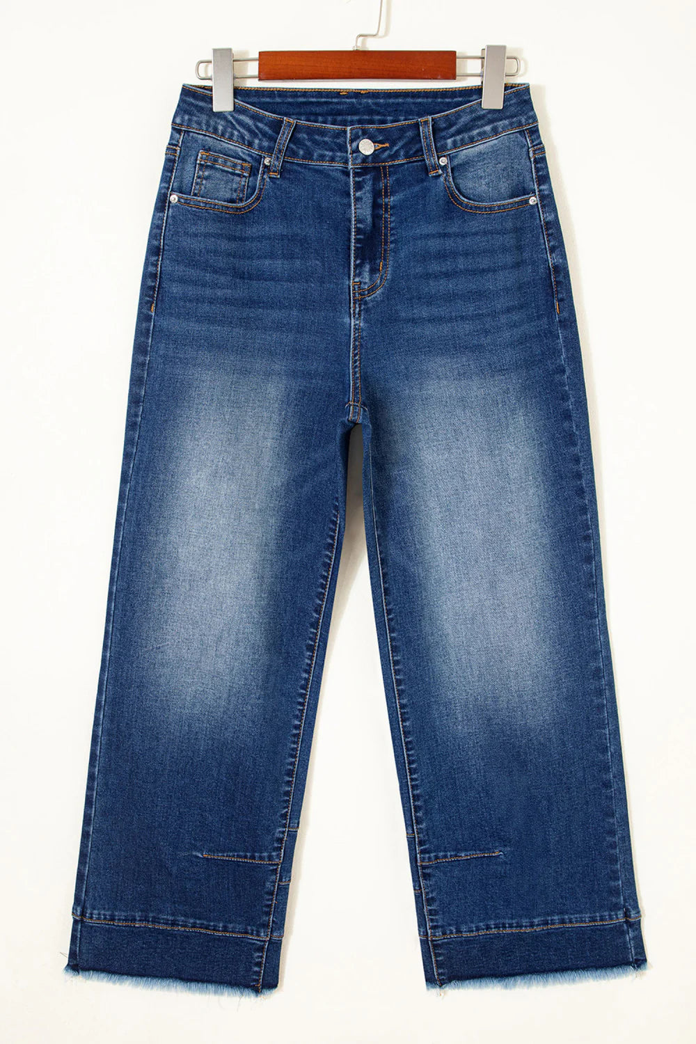 Seam Detail Barrel Jeans