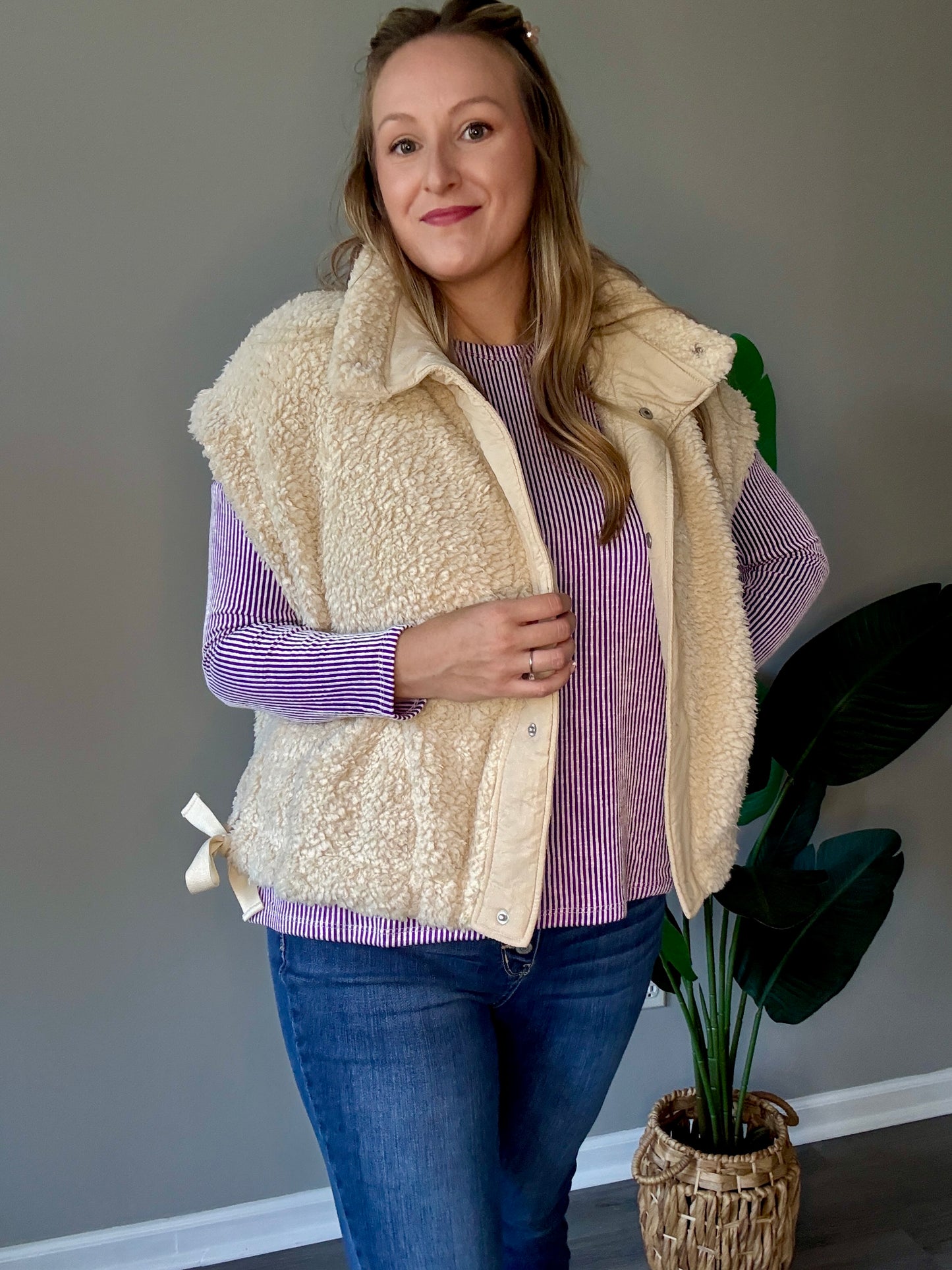 Cozy Oversized Faux Fur Vest