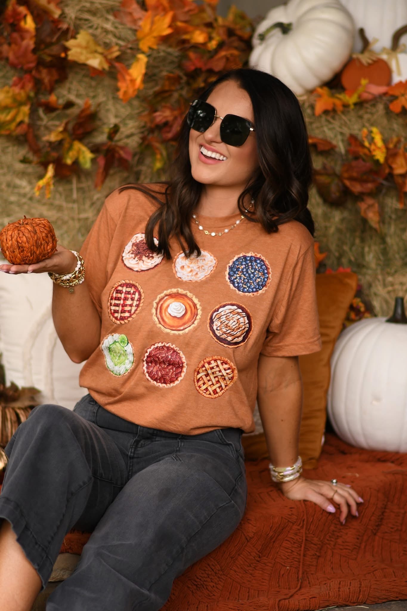 Thanksgiving Pies Graphic Tee