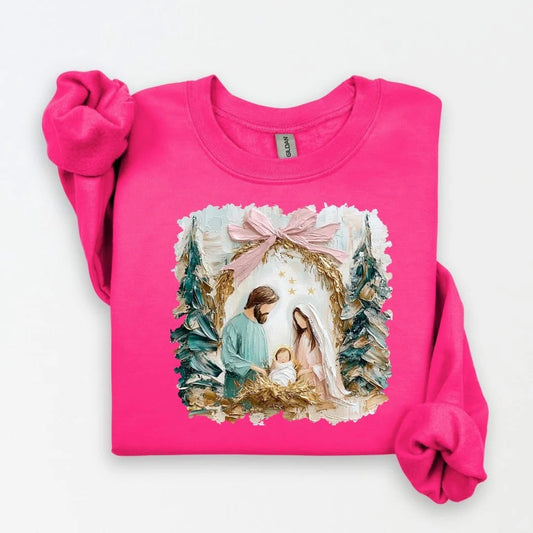 Nativity Gildan Graphic Sweatshirt