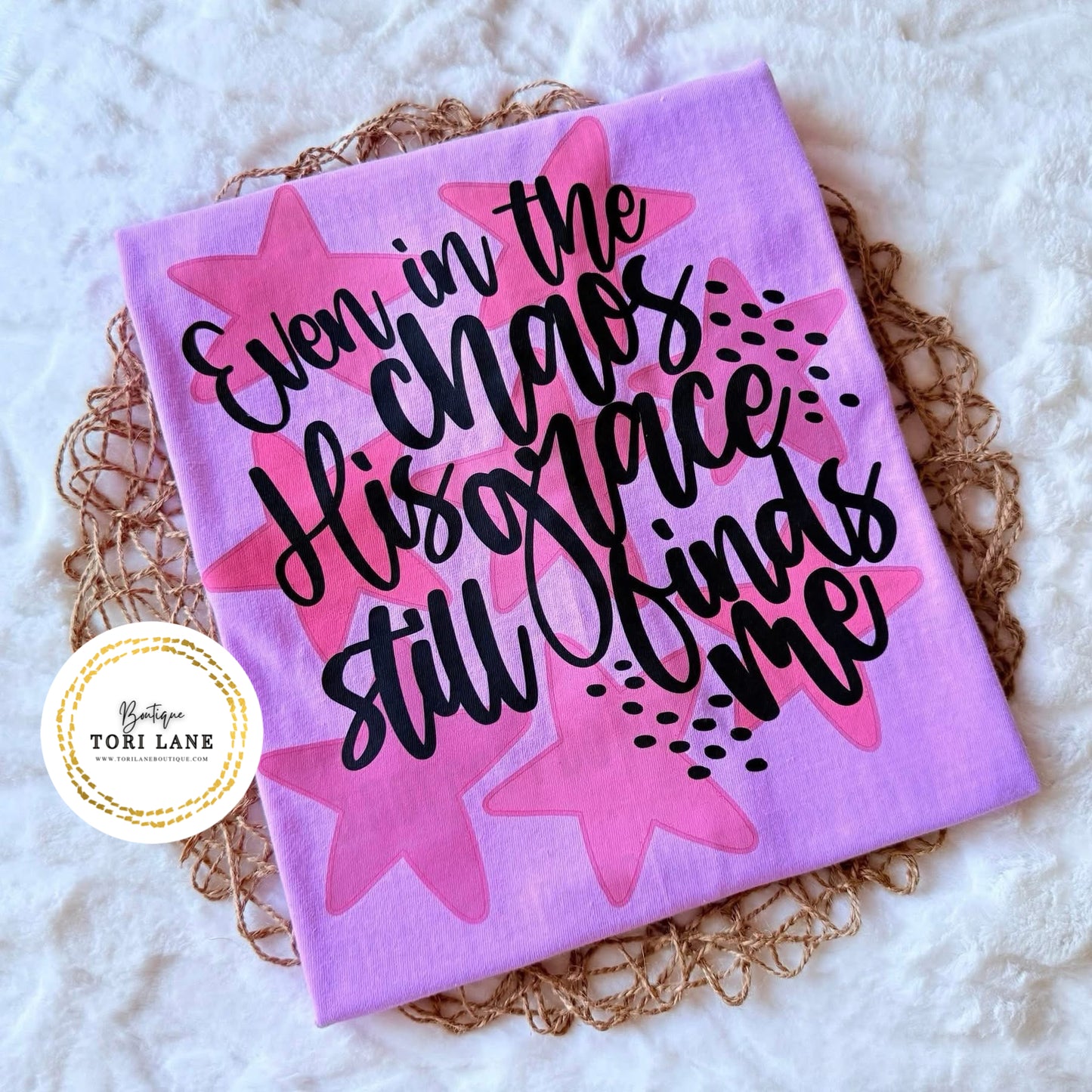 His Grace Still Finds Me Graphic Tee