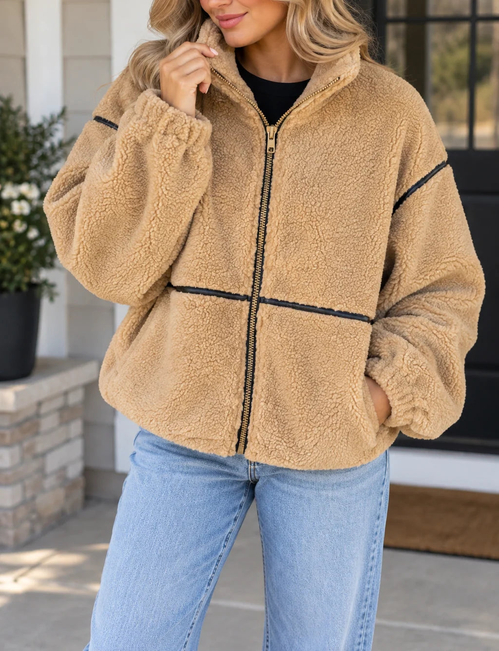 *PREORDER* Parchment Fleece Jacket