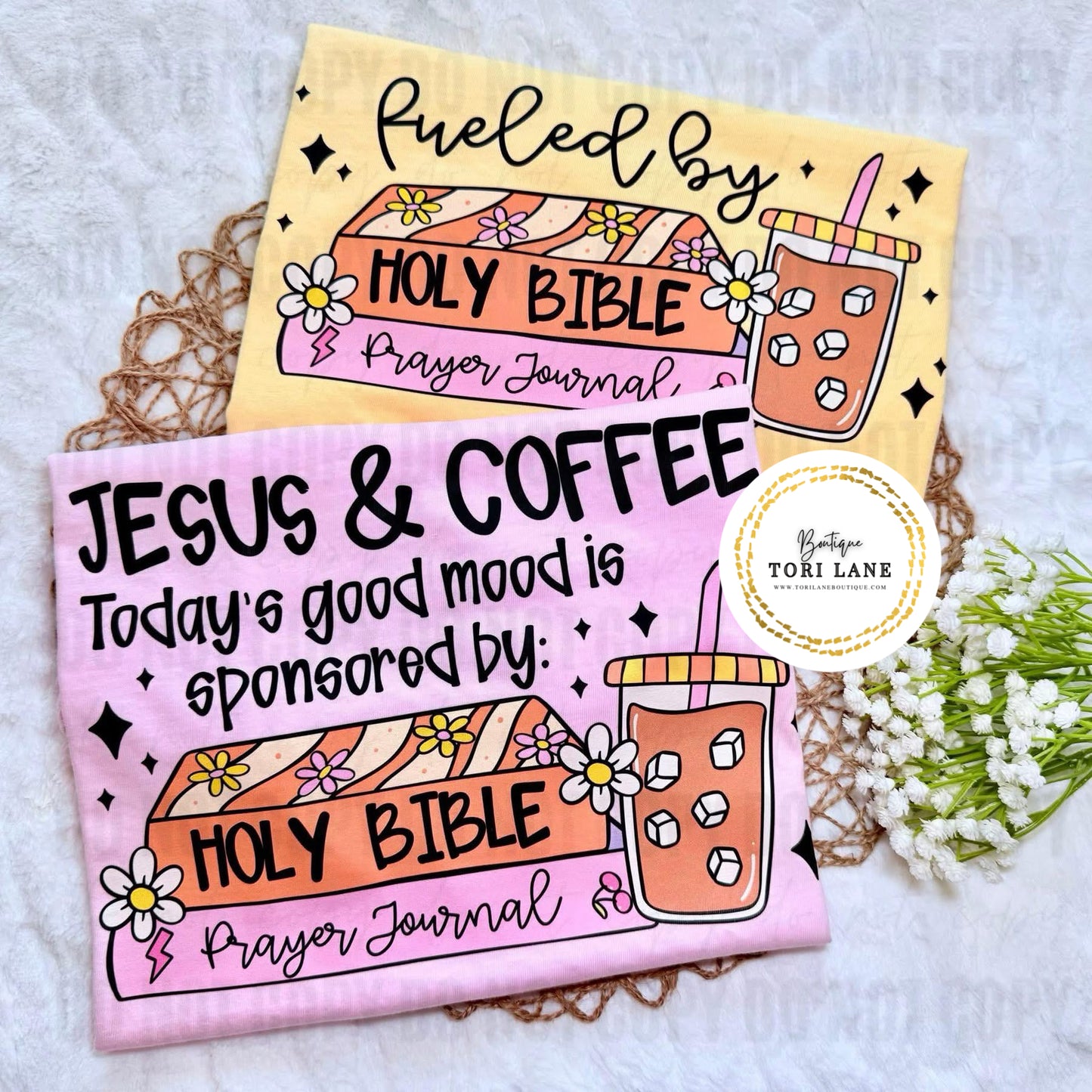 Jesus & Coffee Graphic Tee