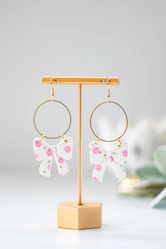 Bow Dangle Earrings