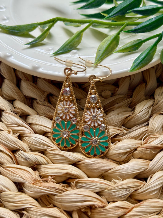 Gracious Floral Earrings