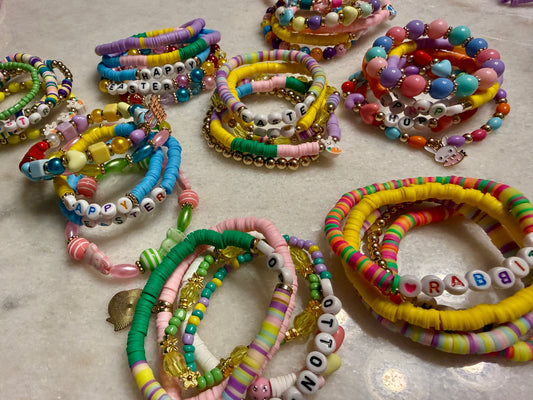 Mystery Easter Theme Bracelet Stack