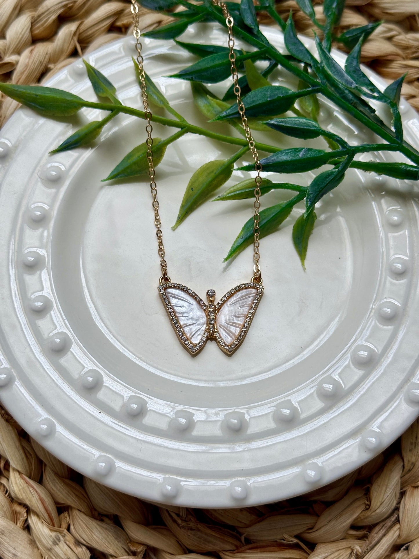 Gracious Butterfly Necklace