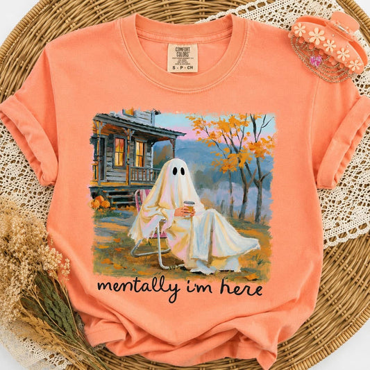 Mentally I’m Here Graphic Tee