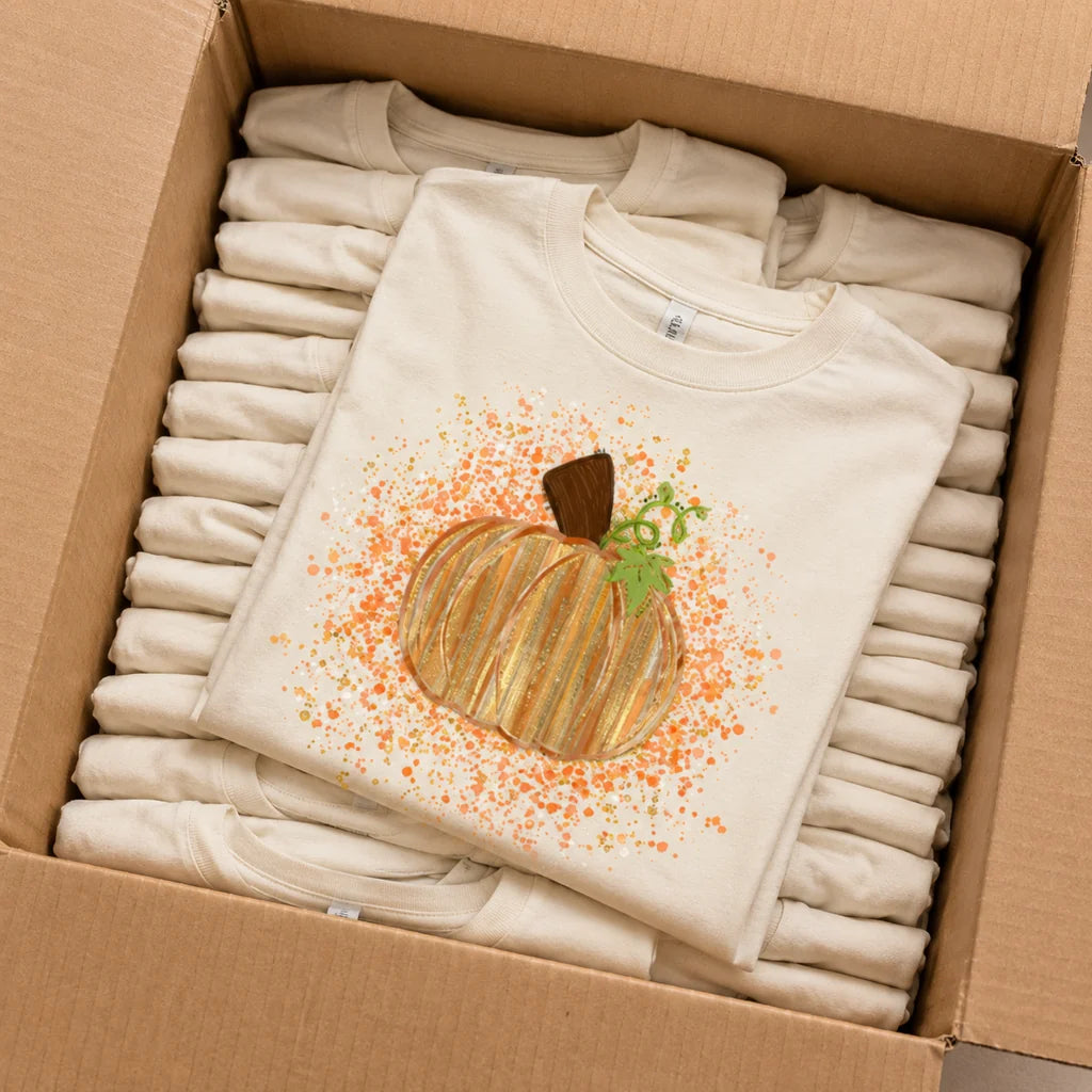 Pumpkin Splatter Graphic Tee