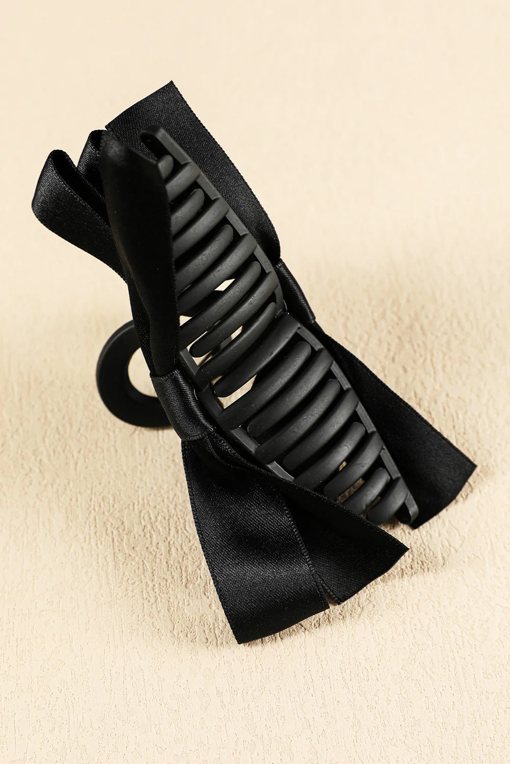 Black Bow Claw Clip