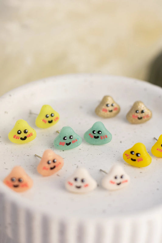 *PREORDER* Dumpling Stud Earrings