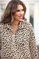 Lana Leopard Quarter Zip Pullover