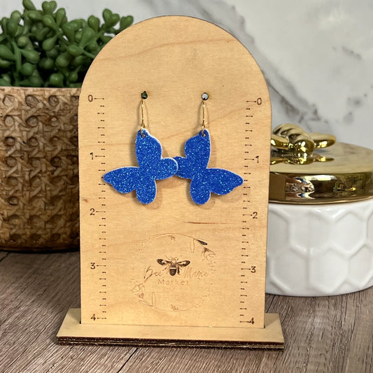 Blue Butterfly Earrings