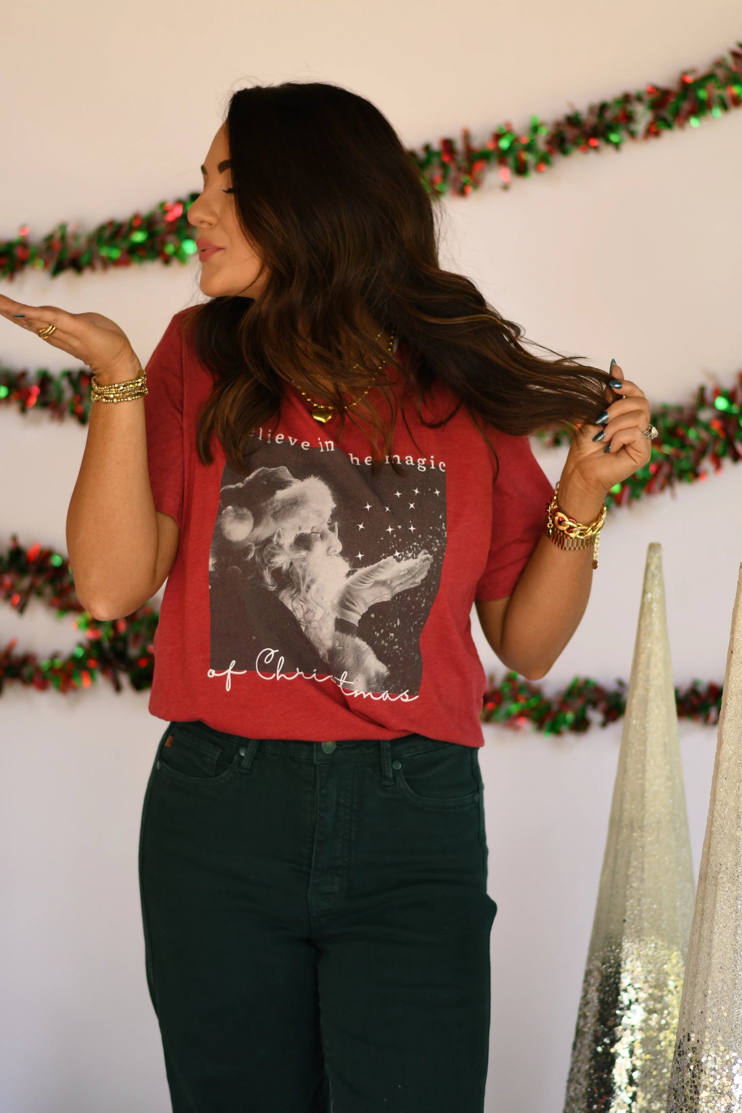 Believe In The Magic Of Christmas Graphic Tee