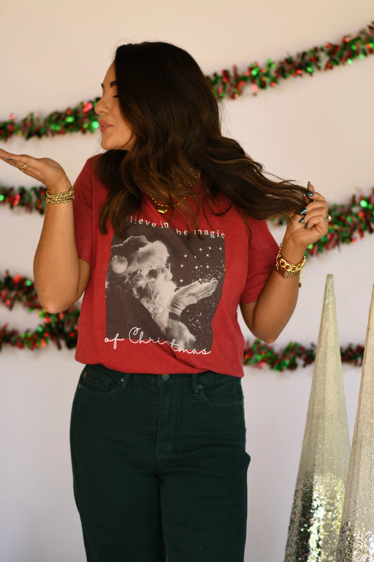 Believe In The Magic Of Christmas Graphic Tee