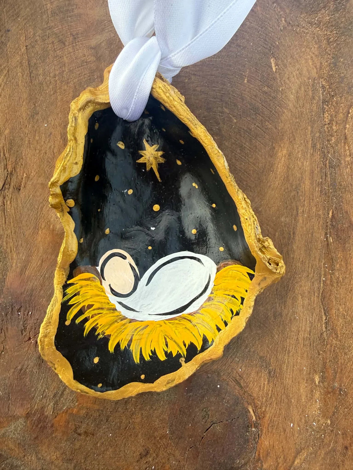 *PREORDER* Handmade Oyster Ornament