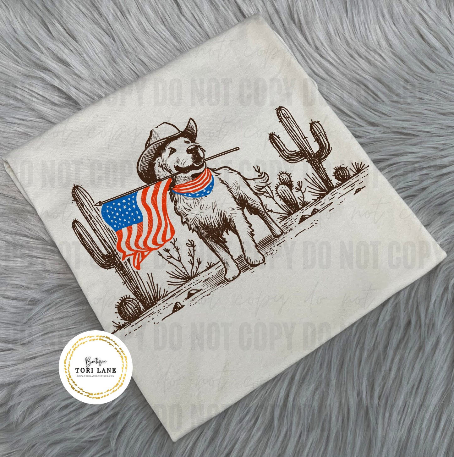 Patriotic Dog Graphic Tee/Sweatshirt
