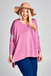 Rose Purple Tunic Top Plus+