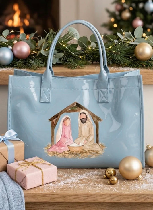 Sweet Noel Vinyl Tote Bag