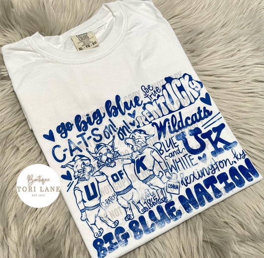 Blue Nation Graphic Tee