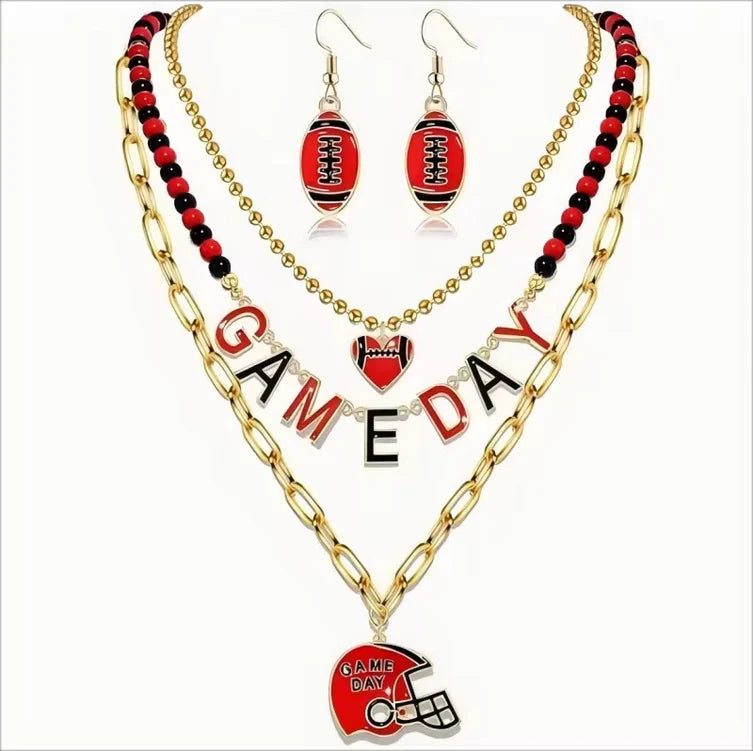 *PREORDER* Game Day Set With Earrings