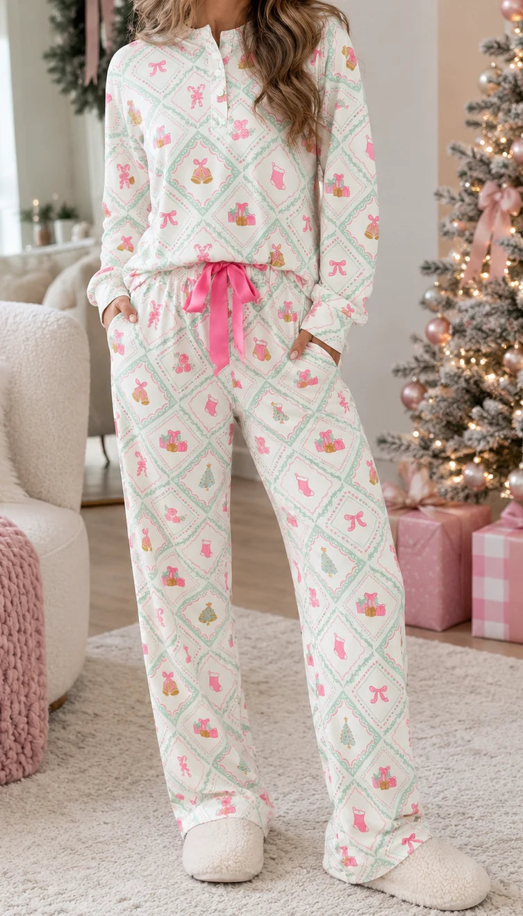 *PREORDER* White Christmas Lounge Set