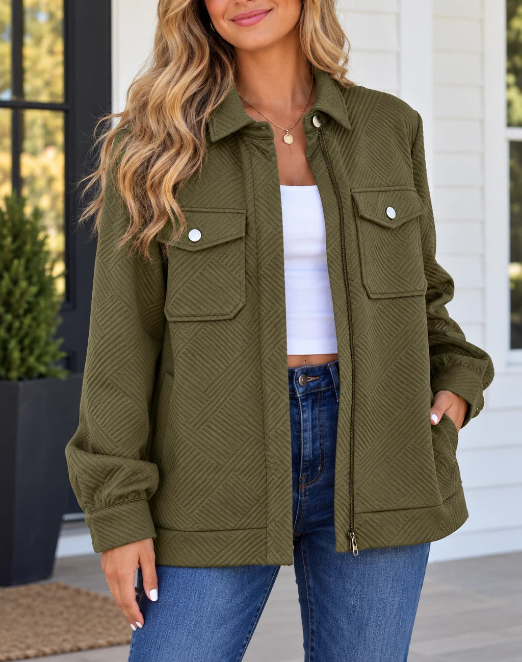 *PREORDER* Green Flap Pocket Jacket