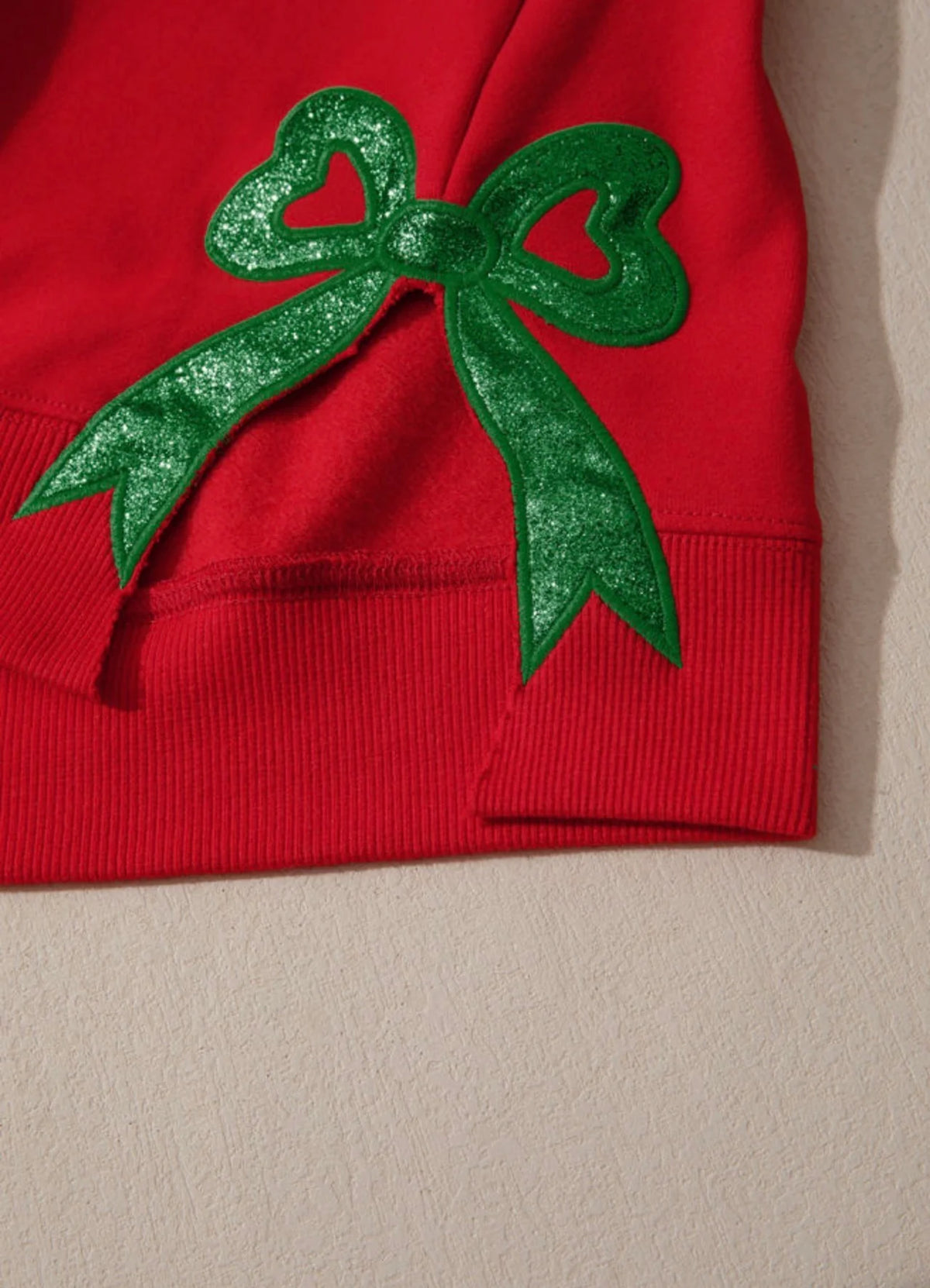 *PREORDER* Merry & Bright Embroidered Sequin Sweatshirt