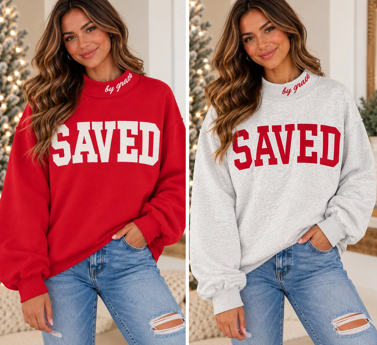 *PREORDER* Saved By Grace Sweatshirt